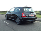 Kompletní výfuk Renault Clio Mk2 182 2.0 16v Milltek Sport - bez katalyzátoru / bez rezonátoru