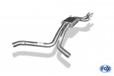 Středový díl výfuku se sportovním rezonátorem AUDI A7 4G 3,0 TFSI Fox Exhaust