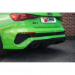 GPFback exhaust AUDI RS3 8Y Sportback 2,5 TFSI Scorpion Exhaust - Non-Resonated / Carbon Ascari tips