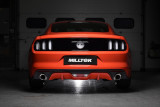 Catback sportovní výfuk Ford Mustang 2.3T Ecoboost S650 Milltek Sport - S rezonátorem / Opálené titanové koncovky