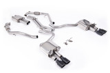 Cat-back Exhaust AUDI S5 Sportback B9 3.0 TFSI V6 (Sport Diff) Milltek Sport – resonated / black ovals tips