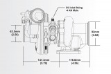 Turbodmychadlo BorgWarner EFR 6758 AL T25 SingleScroll 0.64 s WG