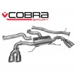 Cobra Sport Cat Back výfuk pro AUDI S1 - bez rezonátoru, koncovky YTP20