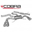 Cobra Sport Cat Back exhaust AUDI S1 - resonated / YTP9 tips