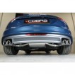 Cobra Sport Turbo Back výfuk AUDI TT (8J) 1.8 a 2.0 TFSI - se sportovním katalyzátorem, koncovka YTP7