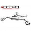 Cobra Sport Cat Back exhaust AUDI TT (8J) 1.8 / 2.0 TFSI - YTP7 tips