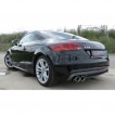 Cobra Sport Cat Back výfuk AUDI TTS (8J) Quattro Coupé - bez rezonátoru, koncovky YTP7