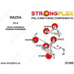 Set předních PUR silentbloků Strongflex Mazda RX-8