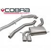Cobra Sport Turbo Back exhaust AUDI S3 (8P) Quattro 3 door - de-cat / non-resonated / YTP19L tips