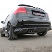 Cobra Sport Turbo Back výfuk AUDI S3 (8P) Quattro Sportback - bez sportovního katalyzátoru, bez rezonátoru, koncovka YTP9L