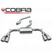 Cobra Sport Cat Back výfuk pro AUDI S3 (8V) Quattro Sportback - bez rezonátoru, koncovka YTP9