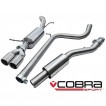 Cobra Sport Cat Back exhaust ŠKODA Fabia (5J) VRS - resonated / TP67 tips