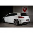 Cobra Sport Cat Back Venom Range exhaust VW Scirocco R - TP34 tips