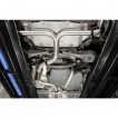 Cobra Sport Turbo Back výfuk VW Scirocco R  - se sportovním katalyzátorem, koncovka TP38-BLK
