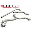 Cobra Sport Turbo Back výfuk VW Scirocco R  - bez sportovního katalyzátoru, koncovka TP34