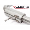 Cobra Sport Turbo Back exhaust VW Golf (1K) GTI - de-cat / resonated / TP8 tips