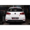 Cobra Sport Cat Back Venom Range výfuk pro VW Golf (5K) GTD 2.0 TDI - koncovka TP34
