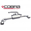 Cobra Sport Cat Back výfuk pro VW Golf (5K) GTI - bez rezonátoru, koncovka TP38
