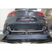 Cobra Sport Cat Back Venom Range výfuk pro VW Golf (5K) GTI - koncovka TP38-BLK