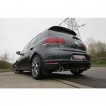 Cobra Sport Turbo Back výfuk VW Golf (5K) GTI  - se sportovním katalyzátorem, koncovka TP38-BLK