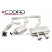 Cobra Sport Turbo Back výfuk VW Golf (5K) R - bez sportovního katalyzátoru, s rezonátorem, koncovka TP38