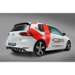 Cobra Sport Cat Back výfuk pro VW Golf (5G) R - Non-Valved, bez rezonátoru, koncovka TP80