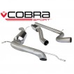 Cobra Sport Cat Back výfuk pro SEAT Ibiza Cupra (6J) 1.4 TSI - s rezonátorem, bez koncovky
