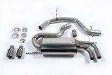 Catback exhaust VW Golf V GTI 2.0 TFSI Milltek Sport - non-resonated / titanium tips