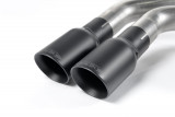 Catback exhaust VW Golf V GTI 2.0 TFSI Milltek Sport - resonated / black tips