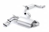 Catback exhaust VW Golf V GTI 2.0 TFSI Milltek Sport - resonated / black tips
