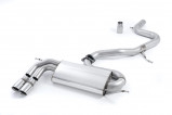 Turboback exhaust VW Golf V GTI 2.0 TFSI Milltek Sport - with catalyst / non-resonated / polished tips