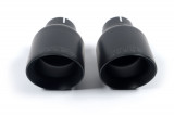 Catback exhaust VW Golf V 2,0 TDI Milltek Sport - non-resonated / black tips