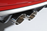 Klapkový Catback výfuk AUDI RS3 8P Sportback 2,5 TFSI Milltek Sport - bez rezonátoru / leštěné koncovky