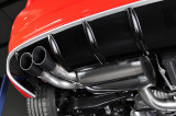 Valved Catback exhaust AUDI RS3 8P Sportback 2,5 TFSI Milltek Sport - non-resonated / black tips