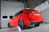 Valved Catback exhaust AUDI RS3 8P Sportback 2,5 TFSI Milltek Sport - resonated / titanium tips
