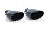 Catback výfuk VW Scirocco GT 2.0 TSI Milltek Sport - s rezonátorem / černé oválné koncovky R-style