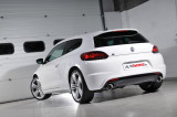 Catback výfuk VW Scirocco R 2.0 TFSI Milltek Sport - bez rezonátoru / leštěné kulaté koncovky