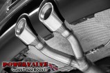 BCS Automotive Turbo Back výfuk R32 Style VW Golf 5 GTI & ED30 2,0 TFSI - Sport Cat 200