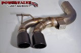 BCS Automotive Turbo Back Powervalve výfuk AUDI A3 2,0 TFSI - Sport Cat 100