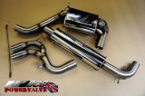 BCS Automotive Turbo Back Powervalve výfuk SEAT Leon FR 2,0 TFSI - Prestige Cat 200