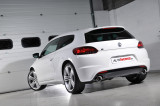 Turboback výfuk VW Scirocco R 2.0 TFSI Milltek Sport - Race katalyzátor / bez rezonátoru / leštěné koncovky