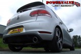 BCS Automotive Turbo Back Powervalve výfuk VW Golf 6 GTI 2,0 TSI 155kW - Prestige Cat 200