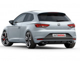 Catback výfuk Seat Leon Cupra 280 a 290 2.0 TSI Milltek Sport - bez zadního tlumiče / černé oválné koncovky