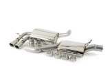 Catback výfuk AUDI A3 8P quattro SportBack (5dv.) 2.0 TFSI Milltek Sport - s rezonátorem / leštěná dvojitá koncovka / EC schválení