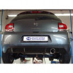 Koncový sportovní tlumič výfuku Citroen DS3 100mm koncovka