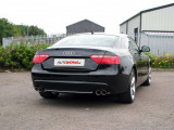 Catback výfuk AUDI A5 Coupé 2.0 TDI Milltek Sport - bez rezonátoru / leštěné koncovky Twin