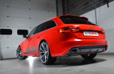 Klapkový catback výfuk AUDI RS4 B8 Avant 4.2 FSI Milltek Sport - s rezonátorem