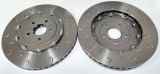 Přední dvoudílné brzdové kotouče AUDI RS4 B7 MTEC Brakes - J drážky