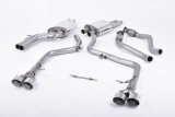 Race Catback exhaust AUDI S4 & S5 Sportback B8.5 (facelift) 3.0 TFSI V6 Milltek Sport - Polished tips