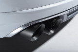 Klapkový catback výfuk AUDI S8 D4 4.0 TFSI Milltek Sport - bez rezonátoru / černé koncovky